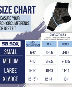 SB SOX Plantar Fasciitis Relief Socks (1 Pair) for Women & Men - Best Compression Sleeves for All Day Wear with Foot/Arch Support for Pain Relief (Navy, Small) Navy 17 71ZAYuMXu6L 2