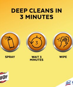 Easy Off Professional Oven & Grill Cleaner Can, Yellow, 1.5 lb, 24 Oz 1.5 Pound (Pack of 1) 39 71ZBEpOvbWL