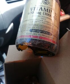 Solgar Vitamin E 670 mg (1000 IU), 100 Mixed Softgels - Natural Antioxidant, Skin & Immune System Support - Naturally-Sourced Vitamin E - Gluten /Dairy Free - 100 Servings 33 71ZBW0s7KdL