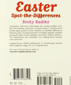 Alternative view of Easter Spot-the-Differences (Dover Little Activity Books: Holidays &)