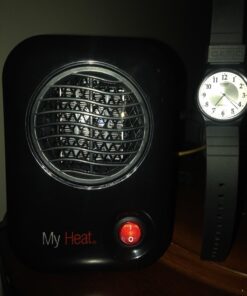 Lasko MyHeat Personal Mini Space Heater for Home with Single Speed, 6 Inches, Black, 200W, 100 44 71ZCi bFFwL 1