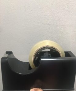 Officemate 2-in-1 Heavy Duty Tape Dispenser 1-Inch and 3-Inch Core, Black (96699) 15 71ZCymz098L