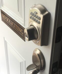 Schlage BE365 V CAM 619 Camelot Keypad Deadbolt, Electronic Keyless Entry Lock, Satin Nickel 35 71ZD624PgL