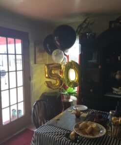 Pmu 36 Inch Latex Balloon Black (Premium Helium Quality) Pkg/6 32 71ZDBqD53sL