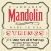 D'Addario J74 Mandolin Strings, Phosphor Bronze, Medium, 11-40 45 71ZDYMsb6IL