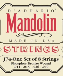 D'Addario J74 Mandolin Strings, Phosphor Bronze, Medium, 11-40
