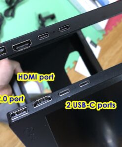 WESTHOD 12" Laptop Monitor Extender, Portable Monitor for Laptop HDMI USB C Screens Extender FHD 1080P, Plug-Play Tri-Screen for 13”-16” Laptops 78 71ZEK2jPKmL