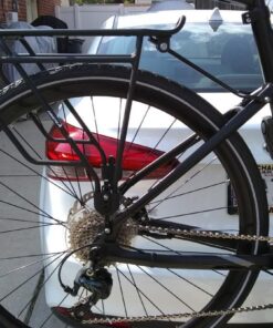 Ibera Bike Rack - Bicycle Touring Carrier Plus+ for Disc Brake/Non-Disc Brake Mount, Fat Tire Bikes, Frame-Mounted for Heavier Top & Side Loads, Height Adjustable for 26"-29" Frames Non-disc Brake 64 71ZEl3yA 3L