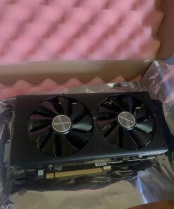 SAPPHIRE Radeon 11265-05-20G Pulse RX 580 8GB GDDR5 Dual HDMI/ DVI-D/ Dual DP OC with Backplate (UEFI) PCI-E Graphics Card Graphic Cards 43 71ZEtGpkgfL