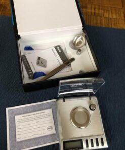 AMERICAN WEIGH SCALES Gemini 20 - Portable Precision Digital Milligram Scale 20g x 0.001g (Silver) AWS Series 100G Silver 33 71ZFEdemUrL