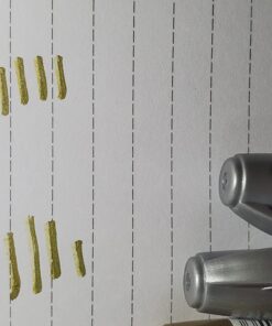 Dyvicl Premium Metallic Markers Pens - Silver and Gold Paint Pens for Black Paper, Glass, Rock Painting, Halloween Pumpkin, Card Making, Scrapbook Album, Christmas DIY Art Craft Kids, Set of 4 46 71ZFZjZ50WL