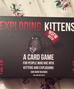 NSFW by Exploding Kittens - Card Games for Adults & Teens - A Russian Roulette Card Game (Package May Vary) EK NSFW 29 71ZG adKD8L 1