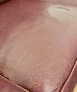 Furniture Clinic Leather Complete Restoration Kit | Includes Leather Recoloring Balm, Leather Cleaner, Protection Cream, Sponge & Cloth | Restores & Repairs (Maroon) Complete Kit Maroon 29 71ZGO1n HLL