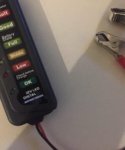 CARTMAN 12V Car Battery Alternator Tester, Test Battery Condition & Alternator Charging, LED Indication 28 71ZGPMxvACL