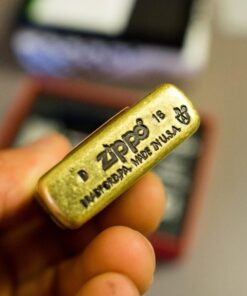 Zippo Skull Lighters Antique Brass 39 71ZGQKKBXvL