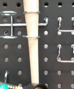 Hiltex 53106 Pegboard Hook Assortment Set, 50 Piece Heavy Duty, Pegboard Hooks for Tools, Garage & Workshops Hooks and Holders, Accessories for Craft Room, Wall Storage Shelving Peg Hooks 50 Piece: Hooks 40 71ZIbGKUlUL 1