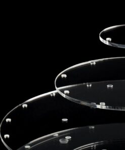 YestBuy Cake Pop Display Stand, 30 Hole Cake Pop Holder , 3 Tiered Lollipop Holder for Weddings, Birthday Parties, Anniversaries Gift, Halloween, Christmas Candy Decorative (Clear) 30 holes 24 71ZIxQGgAwL