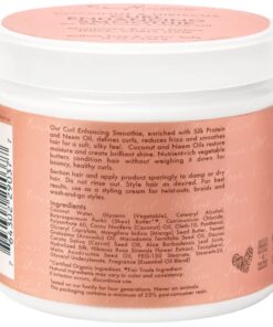 Shea Moisture Curly Hair Products, Coconut & Hibiscus Curl Enhancing Smoothie with Shea Butter, Sulfate Free, Paraben Free Hair Cream for Anti-Frizz, Moisture & Shine, Family Size, 16 Fl Oz 16 Ounce (Pack of 1) 19 71ZK0qSAxJL 2