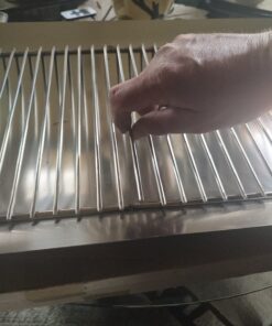 Votenli P0350H (1-Pack) 27 inches Steel Ash Pan with Wire Grate for Chargriller Charcoal Grill 1224, 1324, 2121, 2222, 2727, 2828, 2929, Chargriller 200048,Charbroil 1730205 (27 x 13 1/4) 24 71ZKK9XTRDL