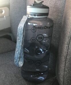 Three Drops of Life 64oz Water Bottle With Time Marker, Hydration Tracking Large Sports Water Bottle, The Largest Time Tracker Sport Bottles, Best Daily Water Intake Bottle 27 71ZKZqGXpQL