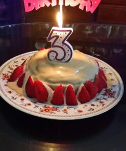 Pink Happy Birthday LED Flashing Pick - 10.25", 1 Piece - Perfect for Birthday Celebrations Pink Flashing 18 71ZLtbLT3ML