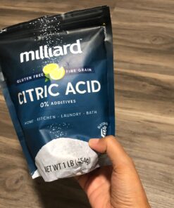 Milliard Citric Acid 1 Pound - 100% Pure Food Grade Non-GMO Project Verified (1 Pound) 1 Pound (Pack of 1) 32 71ZMCmtKyoL