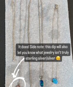 Goddard’s Silver Cleaner Dip – Silver Jewelry Cleaner Solution for Filigree Metalwork & Small Items – Professional Use Silver Tarnish Remover – Silverware Cleaning Supplies (10 oz) 35 71ZNaXRHl L 2