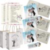 Wedding Activities for Kids - Individually Packaged Wedding Coloring Books and Crayons (12), Wedding Favor Bags (12) and Wedding Scavenger Hunt Sheets (25) blue