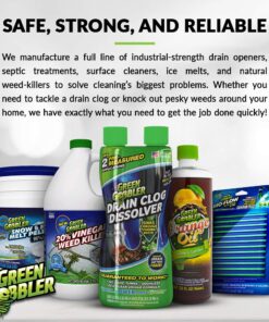 Fruit Fly Goodbye Gel Drain Treatment | Drain Fly Killer | Fruit Fly Killer | Drain Flies Treatment | Fruit Flies Treatment | Drain Fly & Fruit Fly Eliminator (1 Gallon) 30 71ZO SZoL