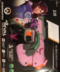 Overwatch D.Va Nerf Rival Blaster with 3 Overwatch Rival Rounds Standard 41 71ZOV6uMikL