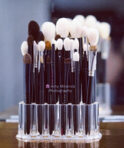 byAlegory Acrylic Eye Liner / Lip Liner Organizer & Beauty Makeup Holder | 26 Space Makeup Pencil Organization Container Storage - Clear 41 71ZOXckMHPL