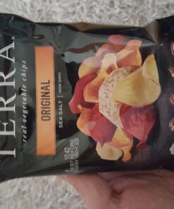 Terra Vegetable Chips with Sea Salt, Original, 1 oz (Pack of 24) 1 Ounce (Pack of 24) 39 71ZPFLwfAjL