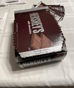 HERSHEY'S Milk Chocolate Candy Bars, 1.55 oz (36 Count) Standard Bar 30 71ZRClenOIL