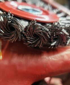 Forney 72759 4-Inch x .020 x 5/8-11 Knot Wire Wheel 50 71ZRFG39HaL