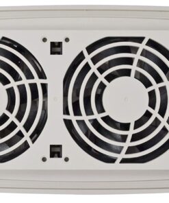 Suncourt Flush Fit HC500-W Vent Cover with Fan Booster, Energy Efficient AC Register Booster, Improved Air Flow for Better Indoor Heating and Cooling, White For 4”x10” register openings 13 71ZRPURBf8L