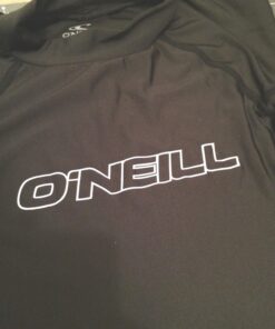 O'Neill Men's Basic Skins UPF 50+ Long Sleeve Rash Guard Large Black 27 71ZTXtuCJLL