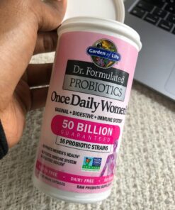 Garden of Life, Dr. Formulated Women's Probiotics Once Daily, 16 Strains, 50 Billion, 30 Capsules 34 71ZTquyE9GL