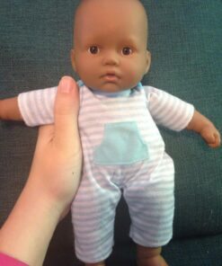 La Baby Boutique Hispanic 11 inch Small Soft Body Baby Doll dressed in Purple for Children 12 Months and older Purple Hispanic 39 71ZU1qLLcjL