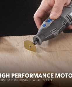 Dremel 8220-1/28 12-Volt Max Cordless Rotary Tool Kit- Engraver, Sander, and Polisher- Perfect for Cutting, Wood Carving, Engraving, Polishing, and Detail Sanding- 1 Attachment & 28 Accessories 29 Piece Kit 28 71ZU3tNl2JL