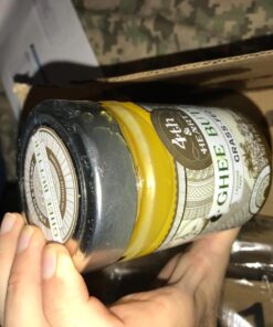 4th & Heart Vanilla Bean Grass-Fed Ghee, 9 Ounce, Keto, Pasture Raised, Lactose and Casein Free, Certified Paleo 9 Ounce (Pack of 1) 34 71ZUDKweztL