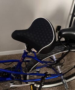 Schwinn Comfort Bike Seat, Bicycle Seat Replacement for Men and Women, Universal Fit Saddles with Standard Seat Posts Cruiser/Quilted Black 39 71ZUhSfzZDL