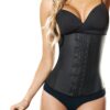Ann Chery Corset Waist Trainer for Women’s Weight Loss - Colombian Waist Cincher - 2 Hook Latex Body Shaper Medium Black 44 71ZUjCfDfOL