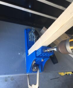 Kreg K4 Pocket Hole Jig - Adjustable, Versatile Jig for Strong Joints - Create Perfect, Rock-Solid Joints - Easily Adjustable Drill Guides - For Materials 1/2" to 1 1/2" Thick Pocket Hole System 73 71ZUvzyxGML