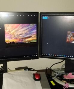 HP VH240a 23.8-Inch Full HD 1080p IPS LED Monitor with Built-In Speakers and VESA Mounting, Rotating Portrait & Landscape, Tilt, and HDMI & VGA Ports (1KL30AA) - Black 39 71ZVk3ocIpL