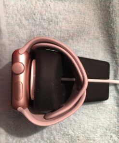 Orzly Charging & Display Stand Designed for ALL series of Apple Watch SE & ALL screen sizes CompactStand BLACK 71 71ZVwdkl9BL
