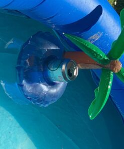 GoFloats Inflatable Pool and Hot Tub Drink Holders (3 Pack) (Choose - Unicorn, Flamingo, Palm Tree and More) 27 71ZWlX8CyL