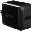 Amazon Basics 12W One-Port USB-A Wall Charger (2.4A) for Phones (iPhone 15/14/13/12/11/X, Samsung, and more), non-PPS, Black One Port 6 71ZWvTCpAKL