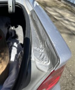 Liquid Rubber Peel and Stick Seam Tape - Fix Leaks, Repair and Restore Roof Joints and Tears, Bonds to EPDM, Metal, Tiles, Shingles, Wood, and Fiberglass Easy to Use, 2 Inch x 50 Foot Roll 2" x 50' 21 71ZXfGqqG0L