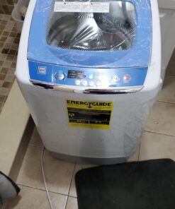 RCA RPW091 0.9 Cu Ft Top Load Portable Washing Machine Washer on Wheels, White 28 71ZYM3NH0eL