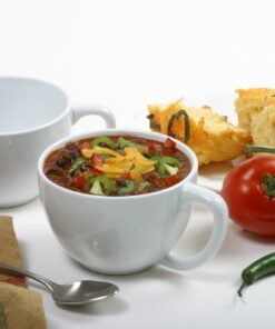 Norpro My Favorite Jumbo Porcelain Mugs, Set of 2, White 2 Count (Pack of 1) 24 71Za6FB7oHL